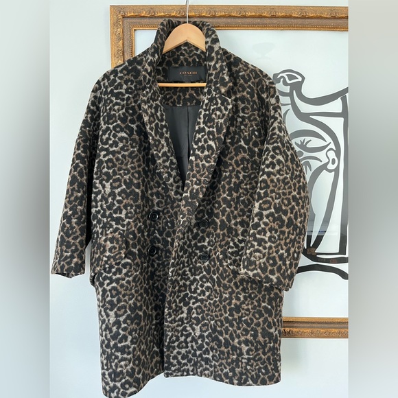 NWOT COACH double breasted coat. - Picture 2 of 8